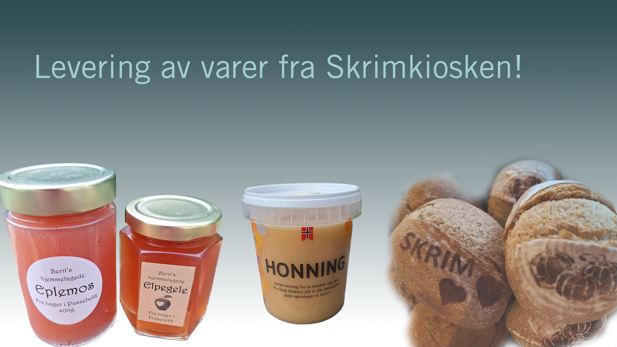 Varer for utkjøring fra Skrimkiosken